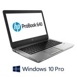 Laptopuri HP ProBook 640 G1, i5-4310M, 180GB SSD, 14 inci, Webcam, Win 10 Pro